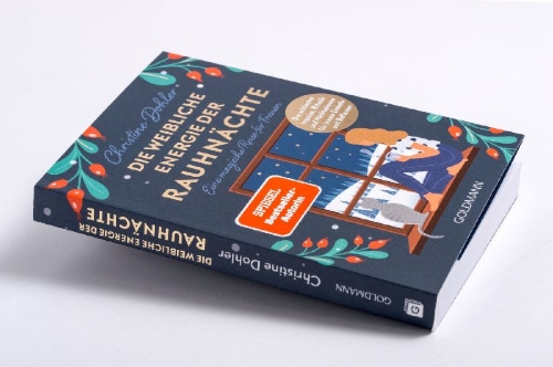 Buchcover und Innenansicht für das Buch: Die weibliche Energie der Rauhnächte