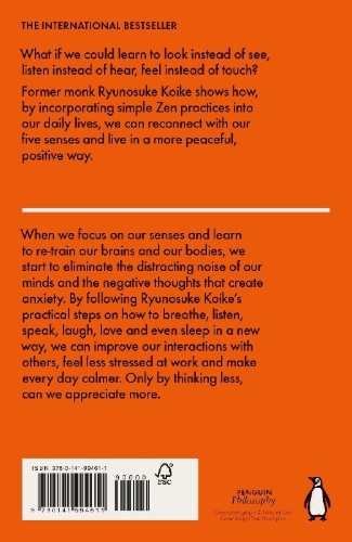 Buchcover und Innenansicht für das Buch: The Practice of Not Thinking