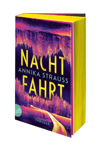 Buchcover und Innenansicht für das Buch: Nachtfahrt