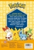 Buchcover und Innenansicht für das Buch: Pokémon: Superstarker Sticker- und Malspaß