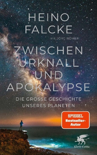 Buchcover und Innenansicht für das Buch: Zwischen Urknall und Apokalypse