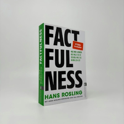 Buchcover und Innenansicht für das Buch: Factfulness