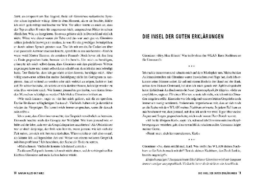 Buchcover und Innenansicht für das Buch: Warum alles gut wird