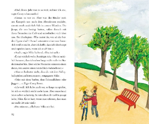 Buchcover und Innenansicht für das Buch: Reconnection