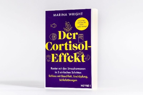 Buchcover und Innenansicht für das Buch: The Cortisol Reset Plan