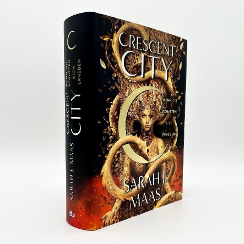 Buchcover und Innenansicht für das Buch: Crescent City - House of Flame and Shadow