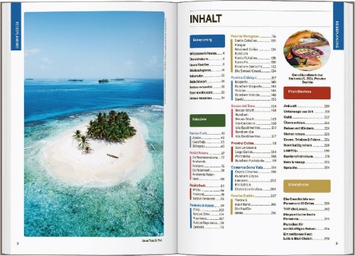 Buchcover und Innenansicht für das Buch: LONELY PLANET Reiseführer Panama