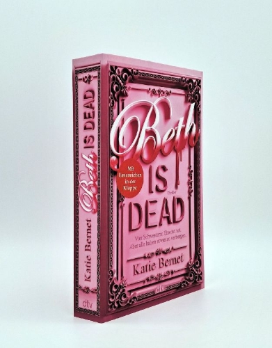 Buchcover und Innenansicht für das Buch: Beth is dead