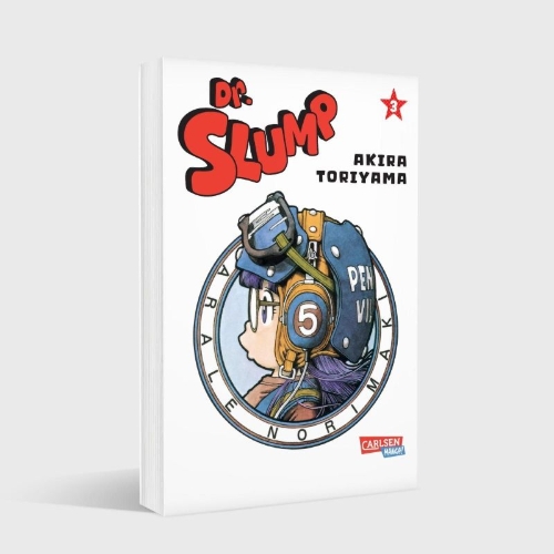 Buchcover und Innenansicht für das Buch: Dr. Slump