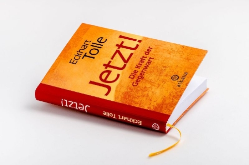 Buchcover und Innenansicht für das Buch: The Power Of Now - A Guide To Spiritual Enlightenment