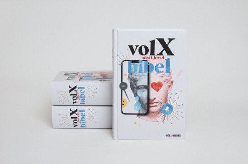 Buchcover und Innenansicht für das Buch: Volxbibel - next level
