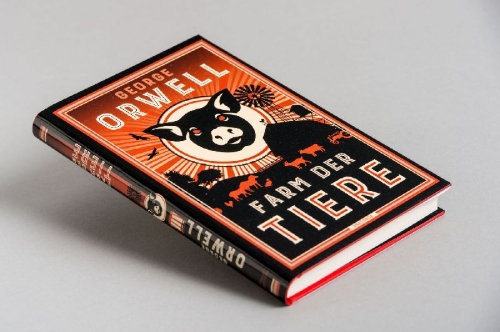 Buchcover und Innenansicht für das Buch: Animal Farm
