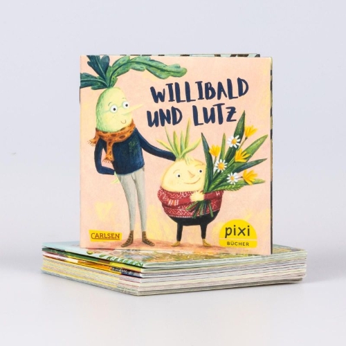 Buchcover und Innenansicht für das Buch: Pixi-8er-Set 299: Pixi setzt sich für die Umwelt ein (8x1 Exemplar)