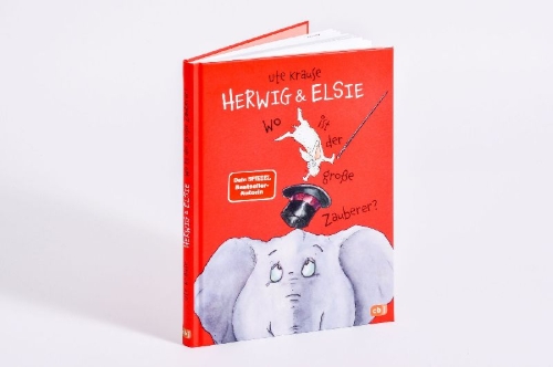 Buchcover und Innenansicht für das Buch: Herwig und Elsie - Wo ist der große Zauberer?