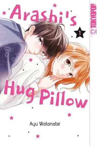 Buchcover und Innenansicht für das Buch: Arashi's Hug Pillow 01