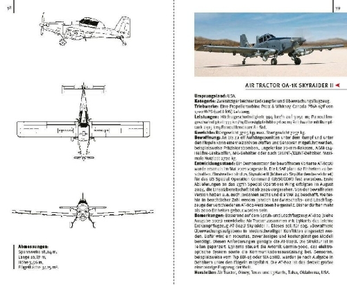 Buchcover und Innenansicht für das Buch: Flugzeuge der Welt 2026