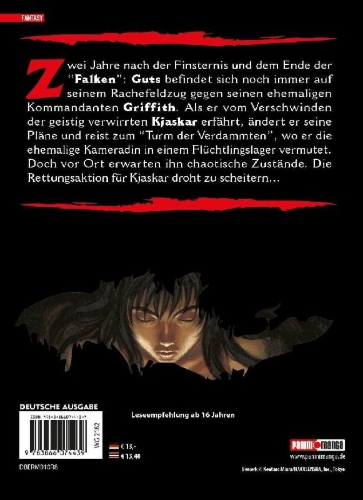 Buchcover und Innenansicht für das Buch: Berserk Max 10