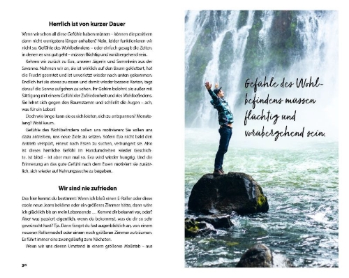Buchcover und Innenansicht für das Buch: Depphjärnan för unga