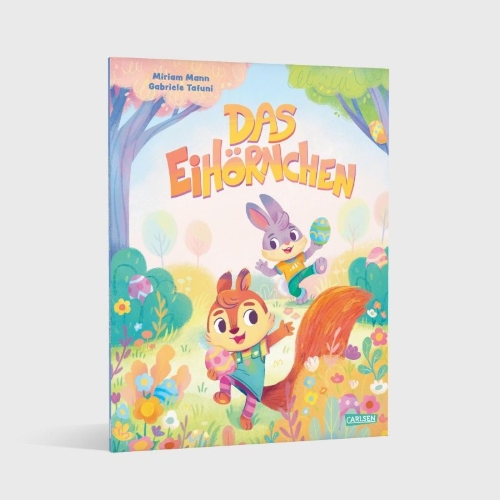 Buchcover und Innenansicht für das Buch: Das EiHörnchen