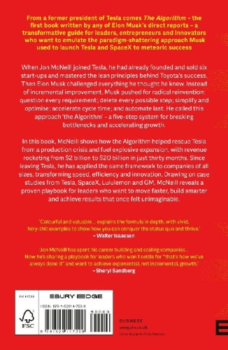 Buchcover und Innenansicht für das Buch: The Algorithm