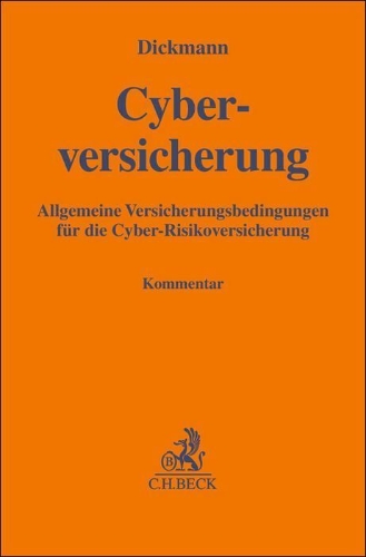 Buchcover und Innenansicht für das Buch: Cyberversicherung