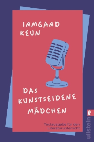 Buchcover und Innenansicht für das Buch: Das kunstseidene Mädchen (Textausgabe für den Literaturunterricht)
