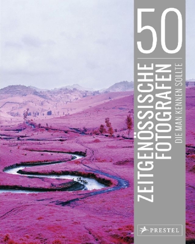 Buchcover und Innenansicht für das Buch: 50 zeitgenössische Fotografen, die man kennen sollte