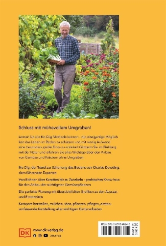 Buchcover und Innenansicht für das Buch: No Dig - Gärtnern ohne Umgraben