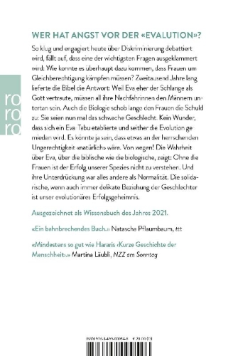 Buchcover und Innenansicht für das Buch: Die Wahrheit über Eva