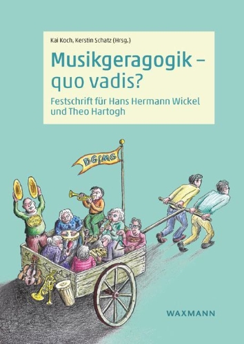 Buchcover und Innenansicht für das Buch: Musikgeragogik - quo vadis?