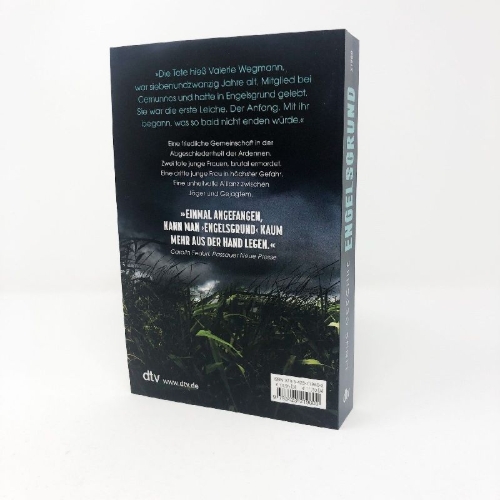 Buchcover und Innenansicht für das Buch: Engelsgrund