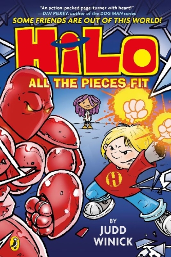 Buchcover und Innenansicht für das Buch: Hilo: All the Pieces Fit