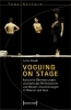 Buchcover und Innenansicht für das Buch: Voguing on Stage - Kulturelle Übersetzungen, vestimentäre Performances und Gender-Inszenierungen in Theater und Tanz