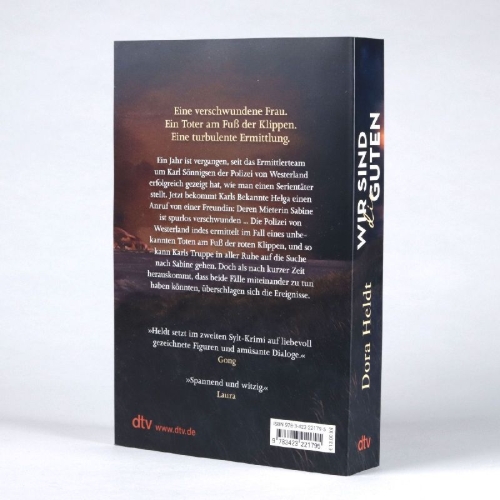 Buchcover und Innenansicht für das Buch: Wir sind die Guten