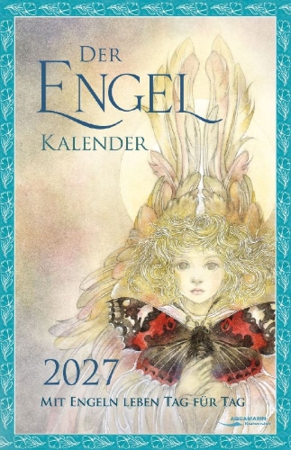 Buchcover und Innenansicht für das Buch: Der Engel-Kalender 2027