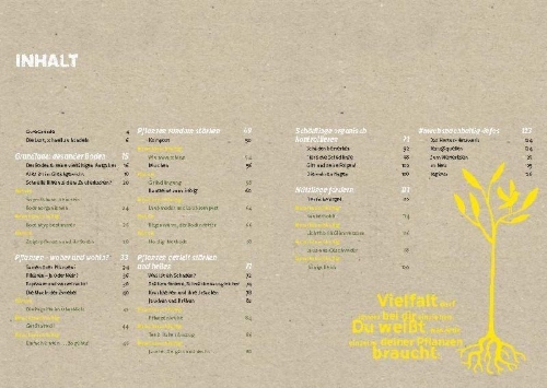 Buchcover und Innenansicht für das Buch: Boden & Pflanzen natürlich stärken