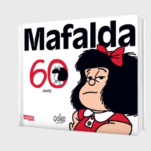 Buchcover und Innenansicht für das Buch: Mafalda. En esta familia no hay jefes