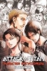 Buchcover und Innenansicht für das Buch: Attack on Titan Character Encyclopedia