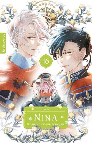 Buchcover und Innenansicht für das Buch: Hoshifuru oukoku no nina 16
