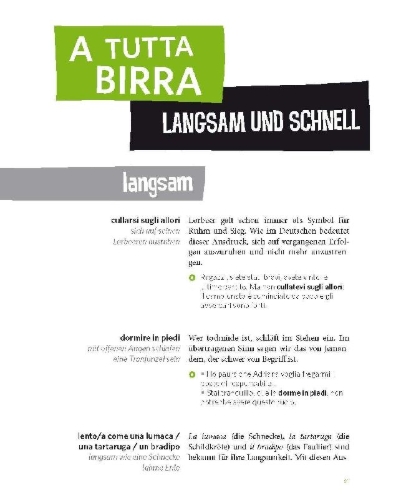 Buchcover und Innenansicht für das Buch: PONS La ciliegina sulla torta - Italienische Redewendungen