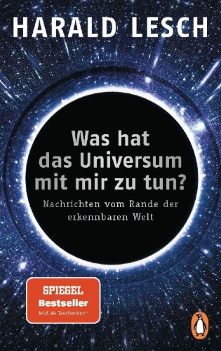 Buchcover und Innenansicht für das Buch: Was hat das Universum mit mir zu tun?