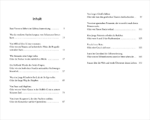 Buchcover und Innenansicht für das Buch: Die Couch kennt keine Tabus