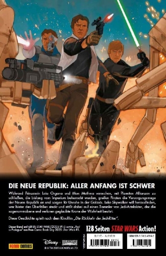 Buchcover und Innenansicht für das Buch: US-STAR WARS (2025) #1-#5, Past is Prologue aus Free Comic Book Day 2025: Star Wars #1