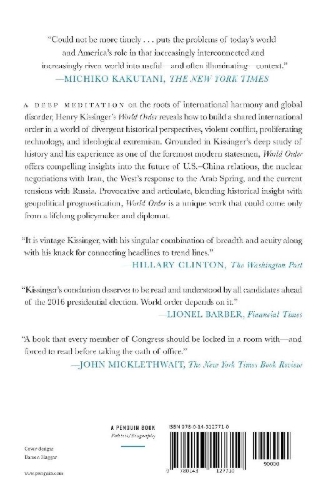 Buchcover und Innenansicht für das Buch: World Order