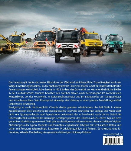 Buchcover und Innenansicht für das Buch: Unimog