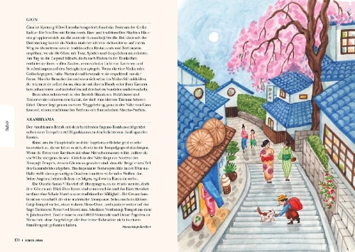 Buchcover und Innenansicht für das Buch: Hidden Japan: A guidebook to Tokyo & beyond