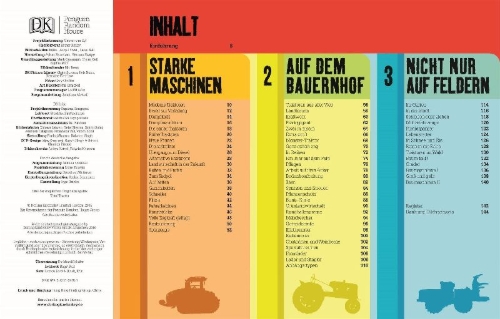 Buchcover und Innenansicht für das Buch: Traktor Total