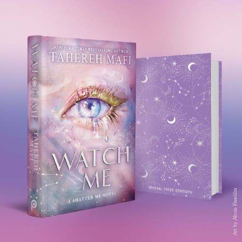 Buchcover und Innenansicht für das Buch: Shatter Me: The New Republic - WATCH ME. Special Edition