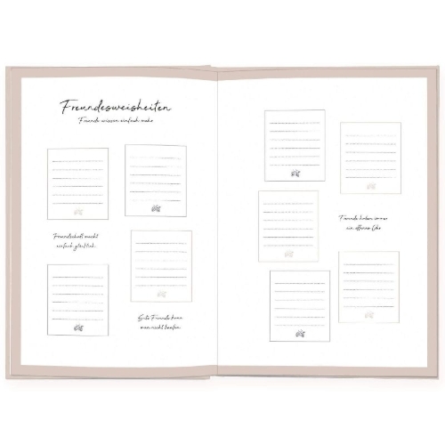 Buchcover und Innenansicht für das Buch: Freunde