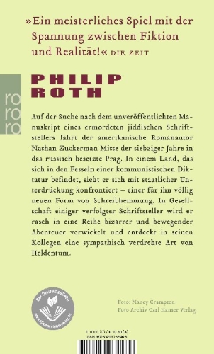 Buchcover und Innenansicht für das Buch: Epilogue: The Prague Orgy